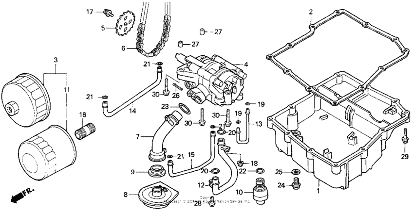 Oil pump 94-97