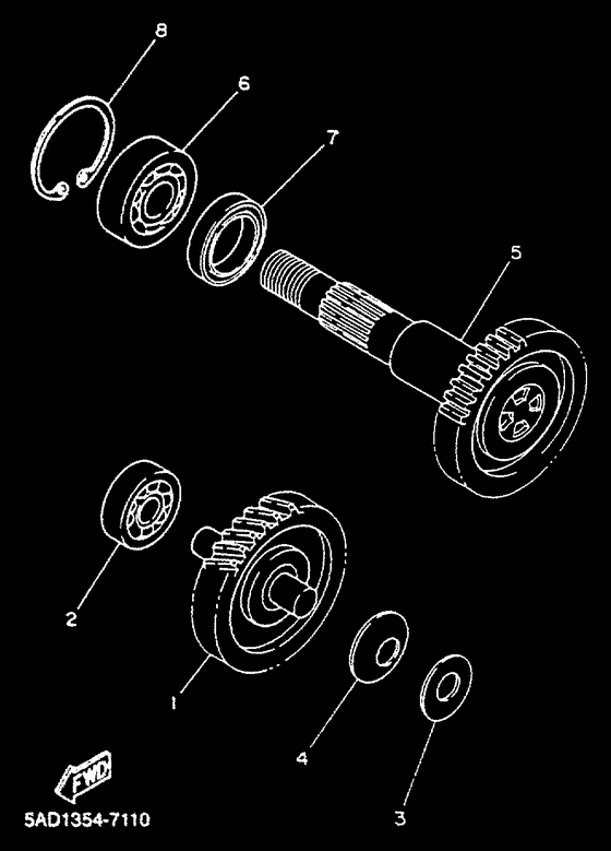 YN50 Трансмиссия