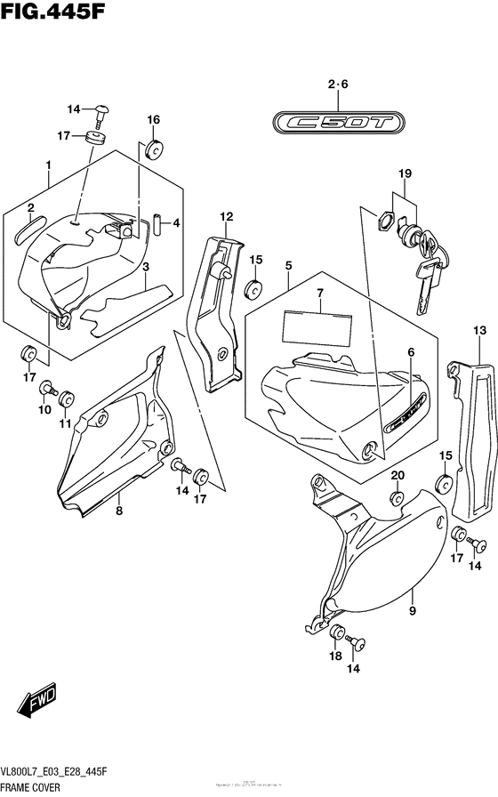Frame Cover (Vl800Tl7 E33)