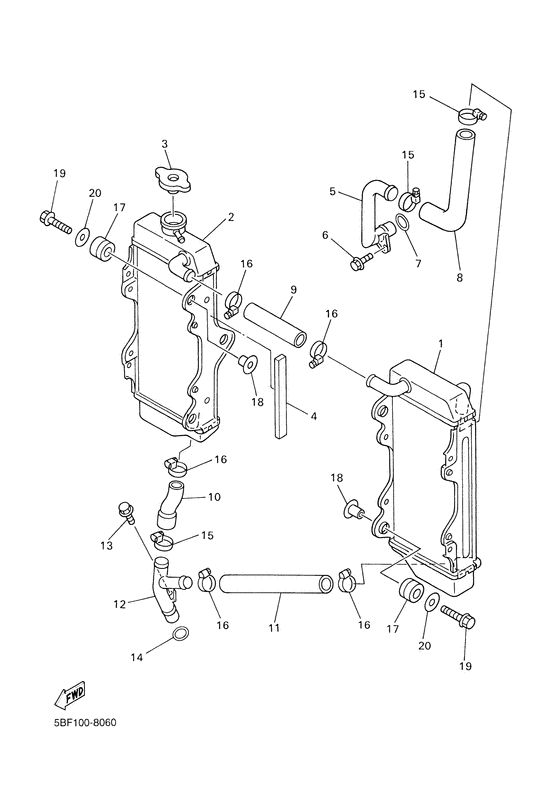Radiator. hose