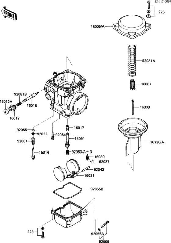 Carburetor parts(1/2)