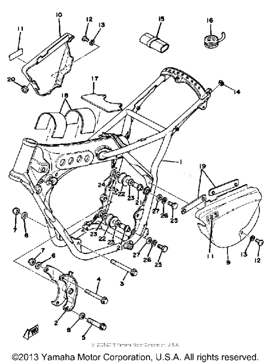 Frame - side cover