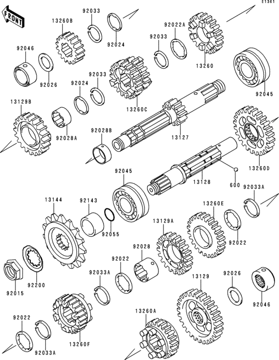 EN500 Трансмиссия