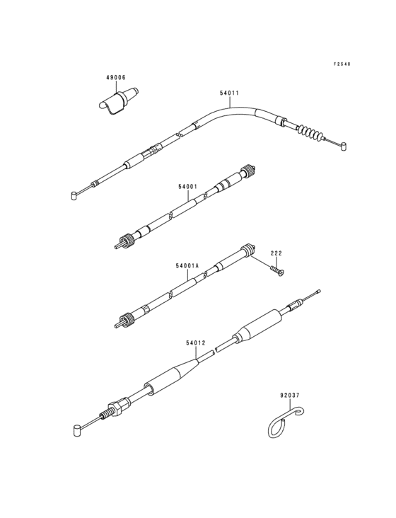  Тросы управления