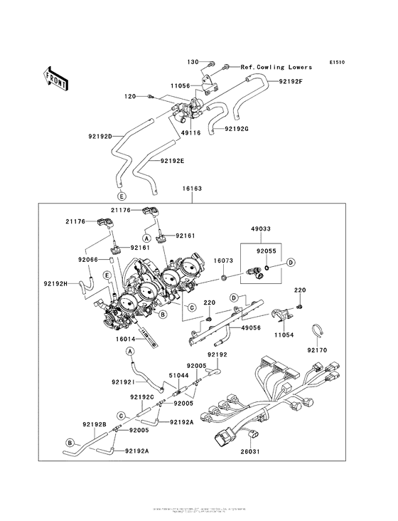 ZX1400 Акселератор