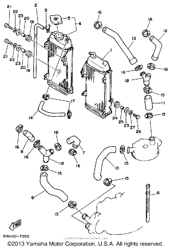 Radiator - hose