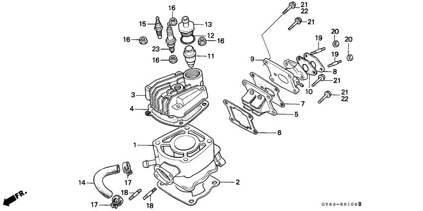 Cylinder/cylinder head
