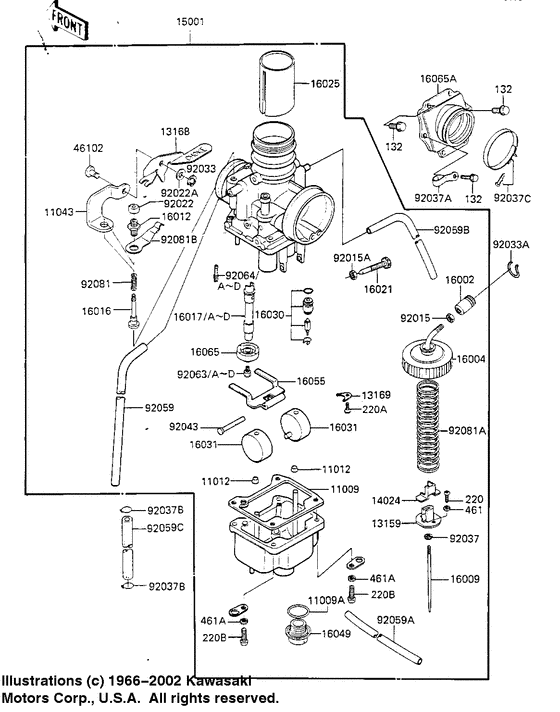 Carburetor assy