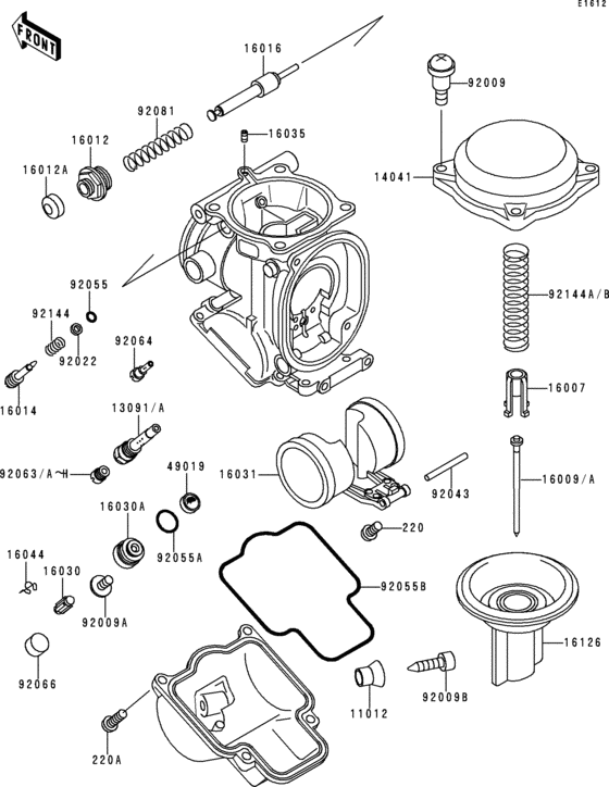 Carburetor parts(1/2)