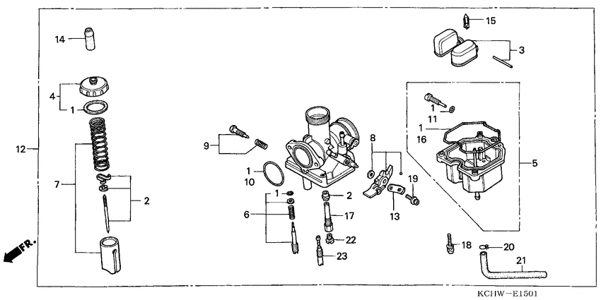 Carburetor assy