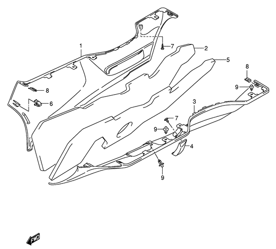 AN650 Side leg shield