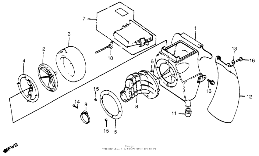 Air cleaner 83