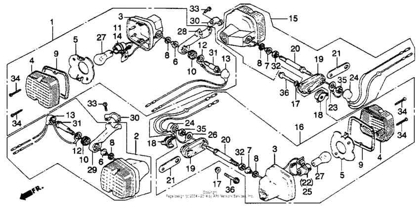 Turn signal 78-81