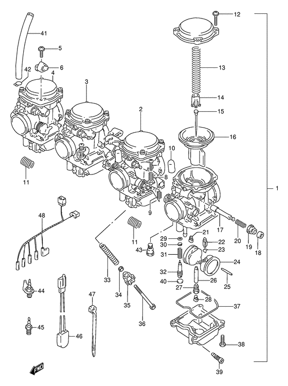 Carburetor assy