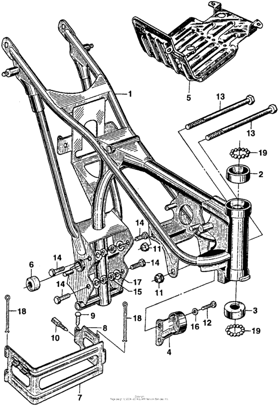 Cb/cl60 frame
