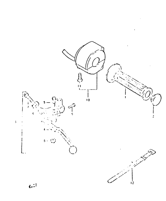 Left handle switch