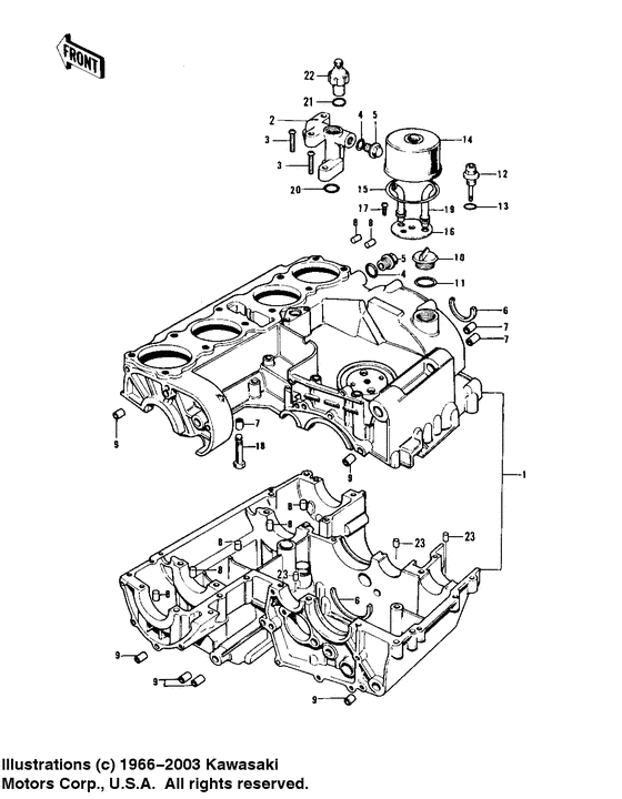 Crankcase/breather cover