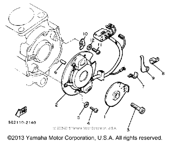 XJ650K Pickup coil governor