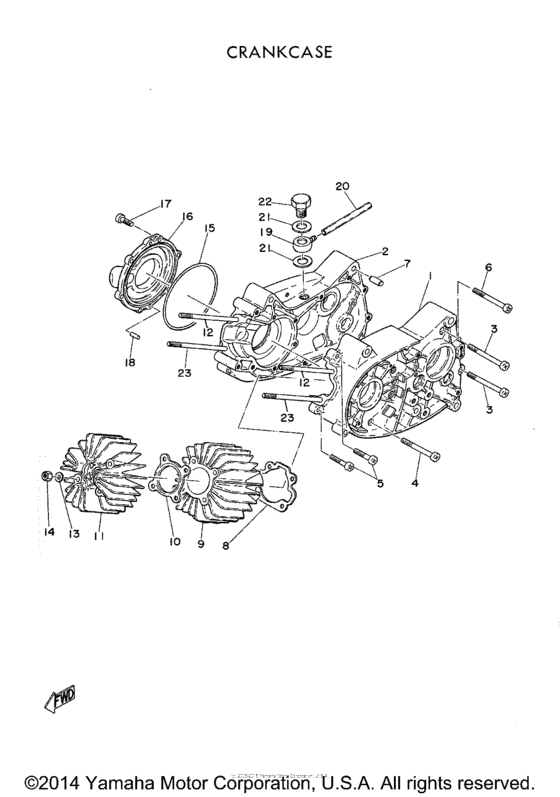 Crank piston