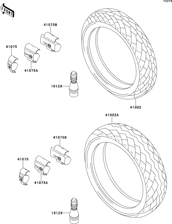 EN500 Покрышки