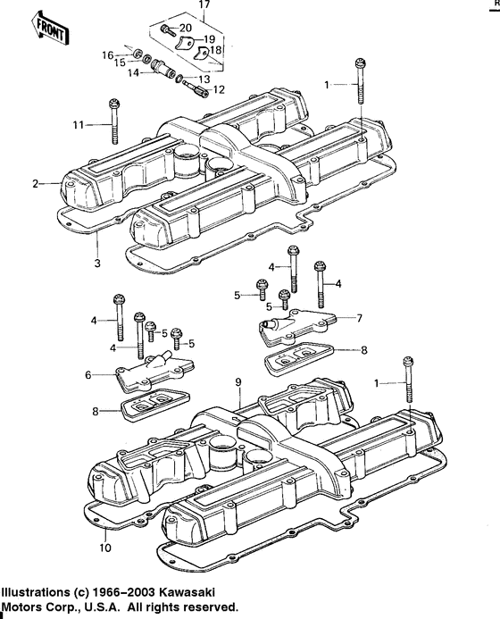 Cylinder head covers