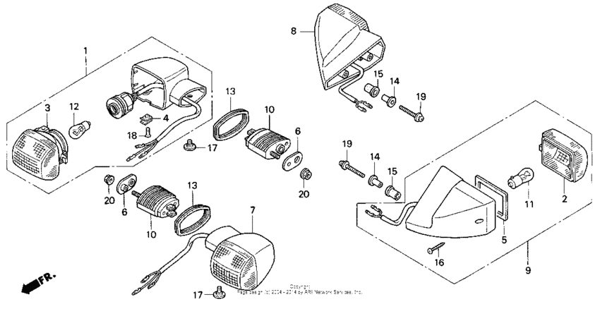 F3 turn signal 95-96
