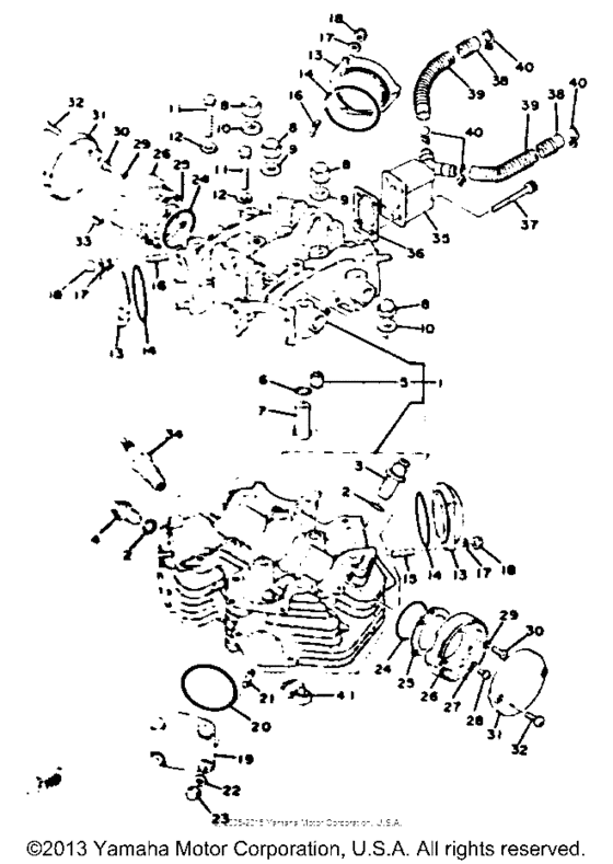 Cylinder head - cylinder head cover