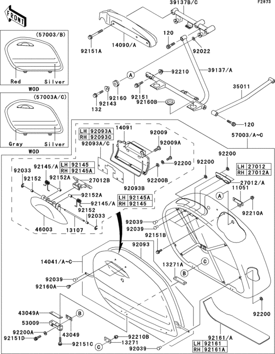 Saddlebags(1/2)(vn1500-l2)