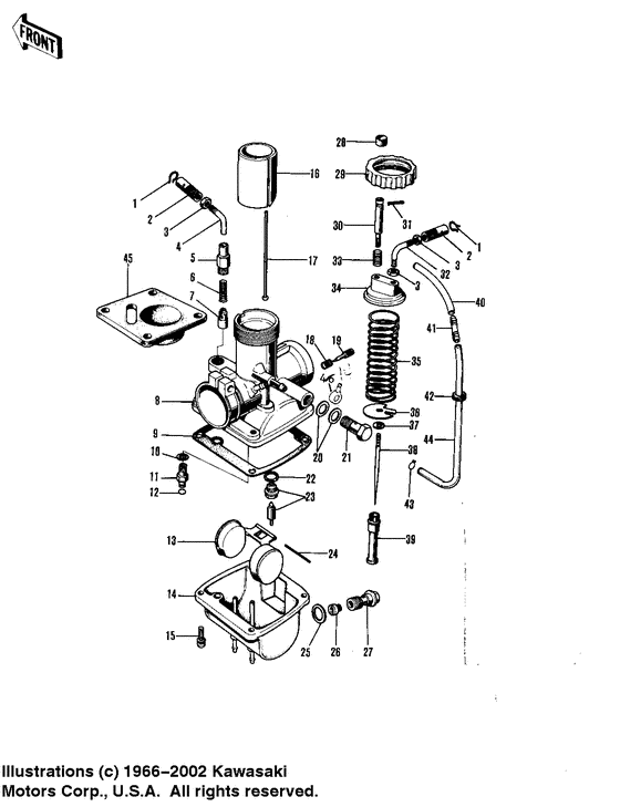 Carburetor assy