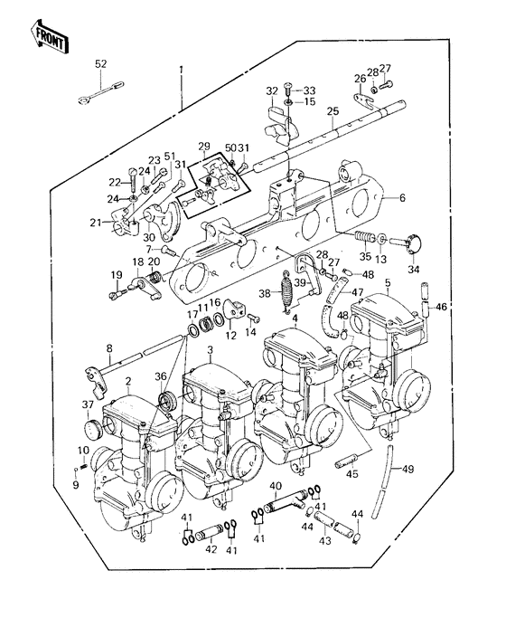Carburetor assy