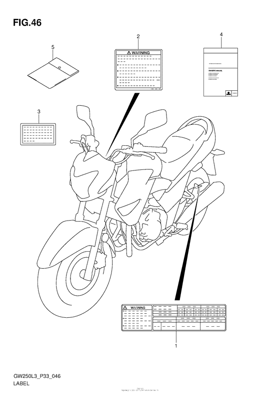 GSX-R250 Наклейки