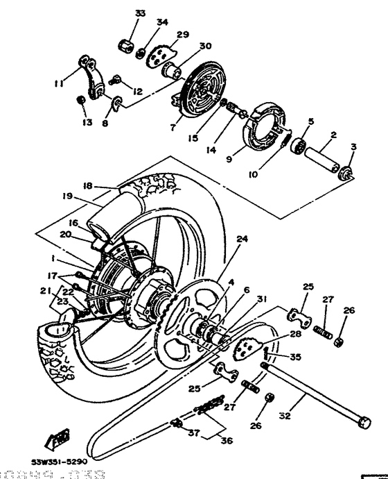 Rear wheel-1