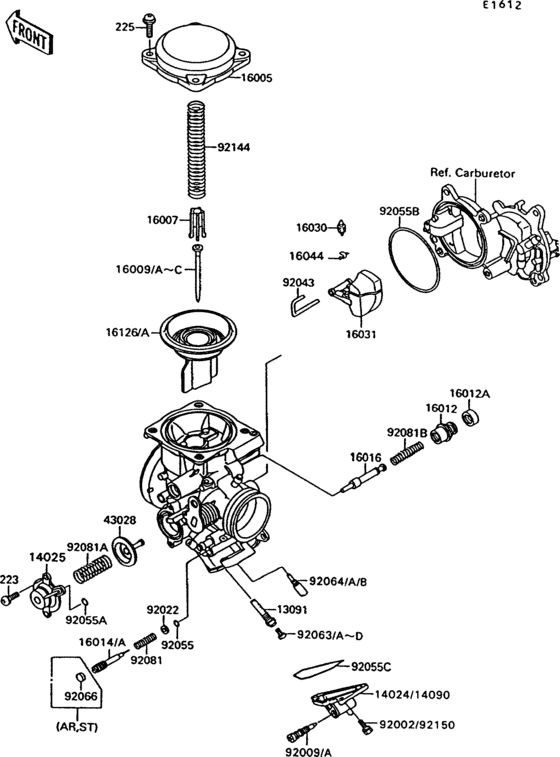 Carburetor parts(1/2)