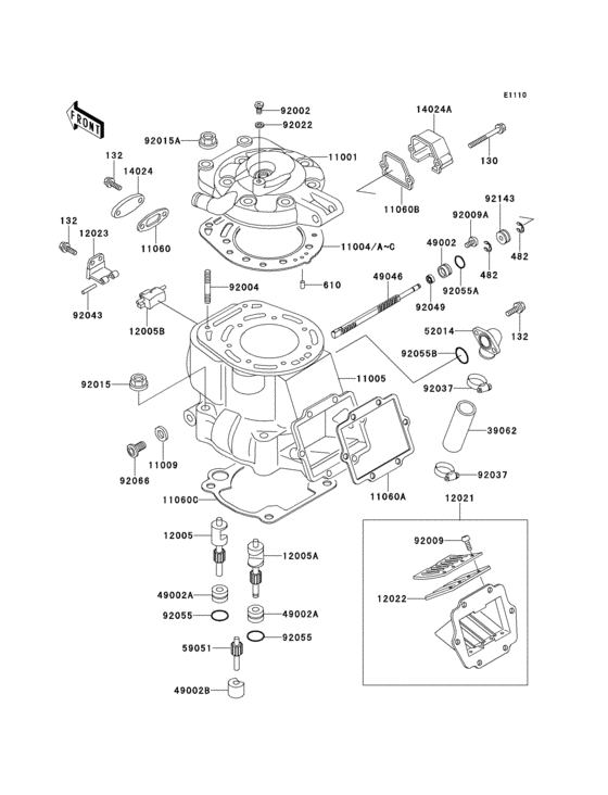 Cylinder head/cylinder(1/2)