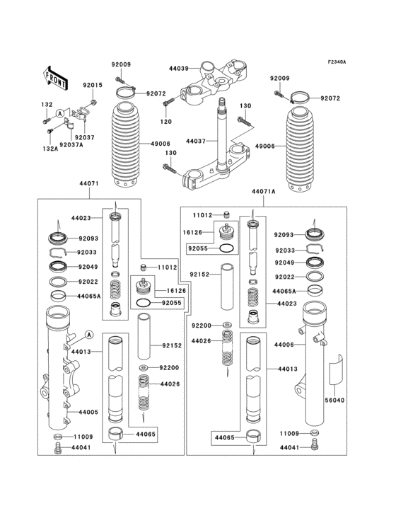 Front fork(b7f)
