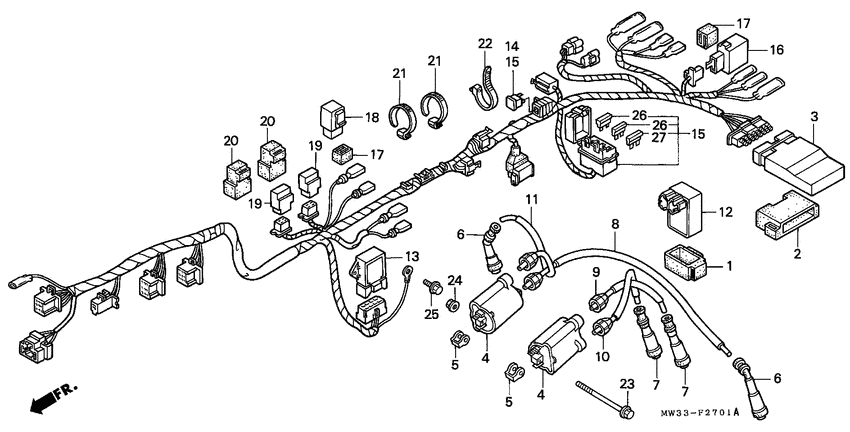 Harness wire