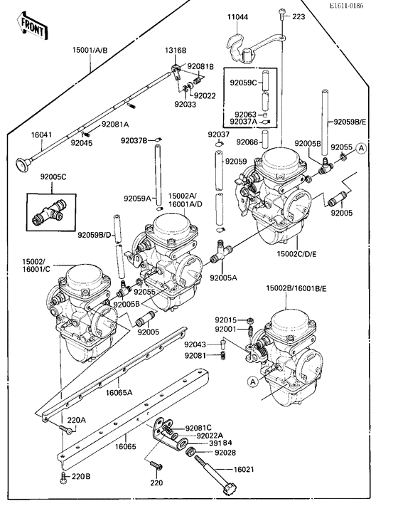 Carburetor assy