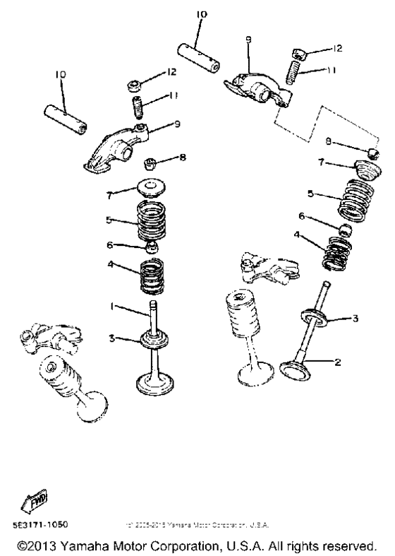 XV920MK Клапана