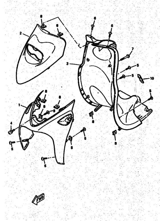 YM50 Щиток облицовочный