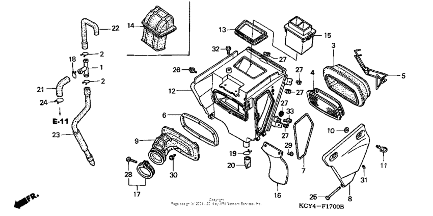 Air cleaner (a)