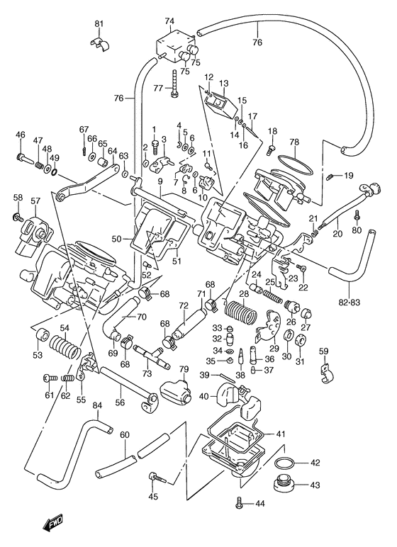 Carburetor assy
