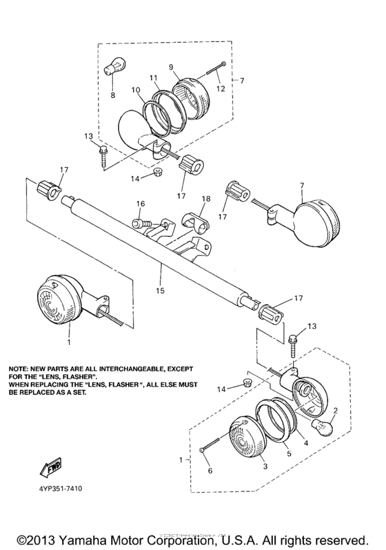 XVZ13AM Поворотники