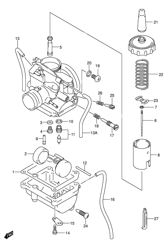 Carburetor assy