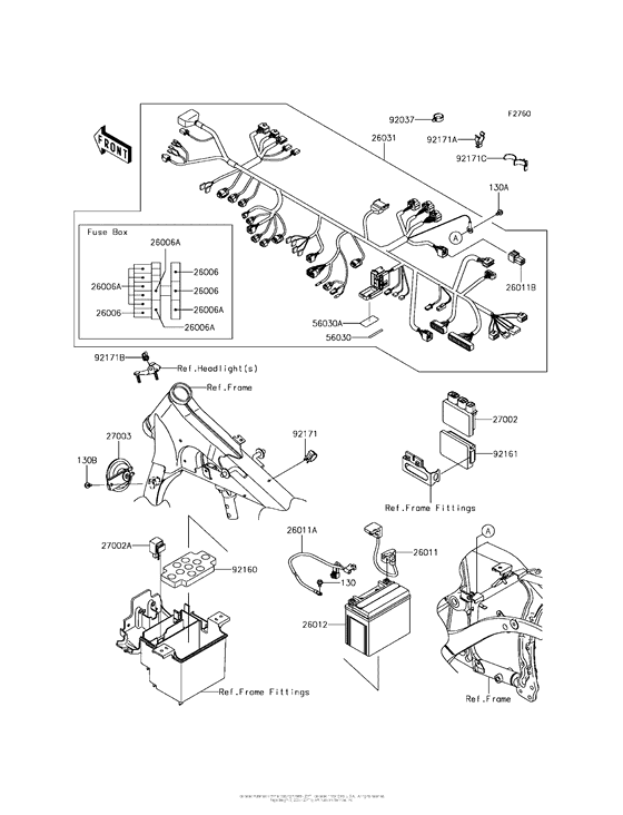 VN900 Электрика