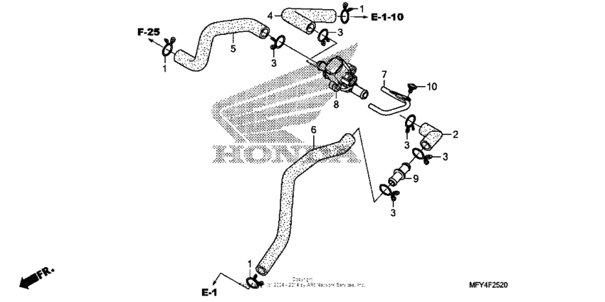 VT1300CR (ABS) Воздушный регулирующий клапан
