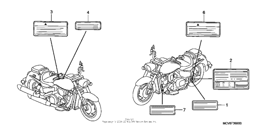 VTX1800S1 Лейбл предостережения