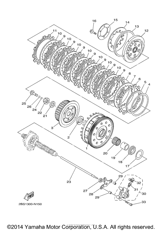 XTZ1200E Сцепление