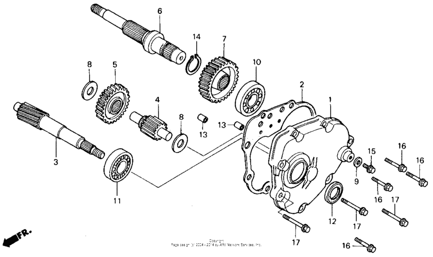 CH250 Трансмиссия