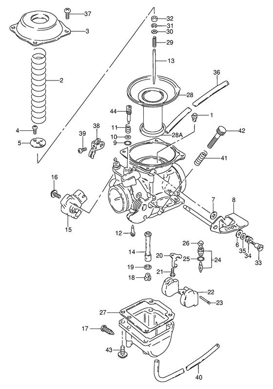 Carburetor assy