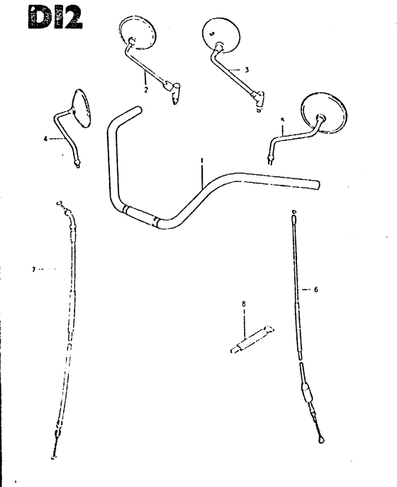 Handlebar - front fender